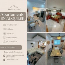 Apartamento en Alquiler en  Santo Domingo Este, Santo Domingo