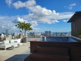 FoxPiantini.com – V213 .- Apartamento en venta Ensanche Paraíso amueblado Torre Mónaco XII, 2 habita