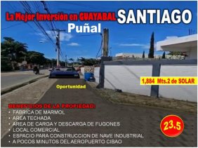 Solar en Venta en GUAYABAL, SANTIAGO Puñal, Santiago