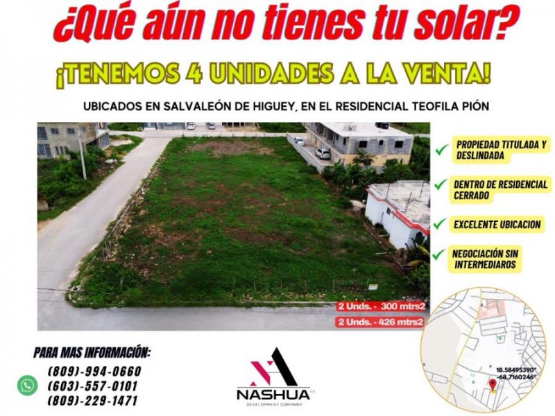 Solar en Venta en La Matilla Salvaleón de Higüey, La Altagracia