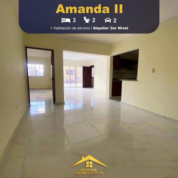 Apartamento en Alquiler en San Isidro Residencial Amanda II, Santo Domingo
