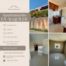 Apartamento en Alquiler en  Santo Domingo Este, Santo Domingo