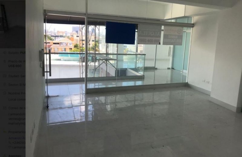 Apartamento en Alquiler en  El Millon, Santo Domingo