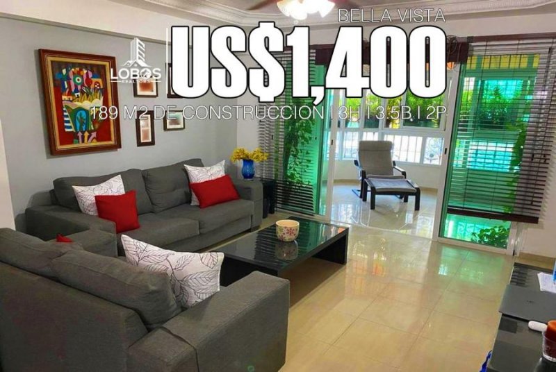 Foto Apartamento en Alquiler en Bella Vista, Distrito Nacional - U$D 1.400 - APA11926 - BienesOnLine