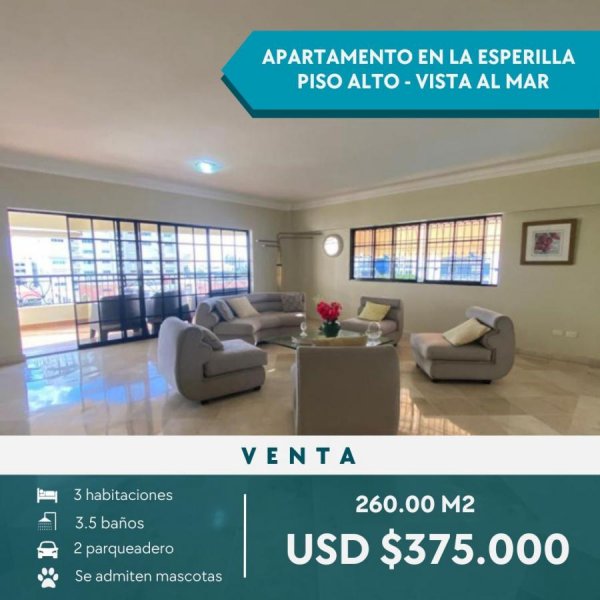 Apartamento en Venta en  La Esperilla, Distrito Nacional
