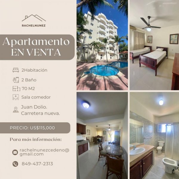 Apartamento en Venta en Juan Dolio. San Pedro de Macorís, San Pedro de Macorís