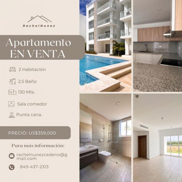 Apartamento en Venta en  Punta Cana, La Altagracia