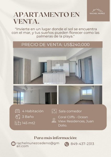 Apartamento en Venta en  San Pedro de Macorís, San Pedro de Macorís