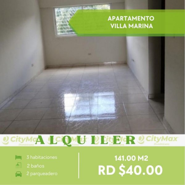Apartamento en alquiler en Villa Marina