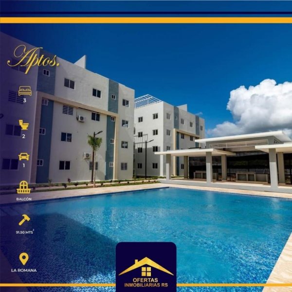 Foto Apartamento en Venta en La Romana, La Romana, La Romana - U$D 70.000 - APV28570 - BienesOnLine