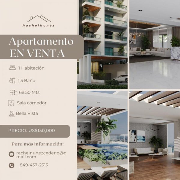 Apartamento en Venta en  Bella Vista, Distrito Nacional