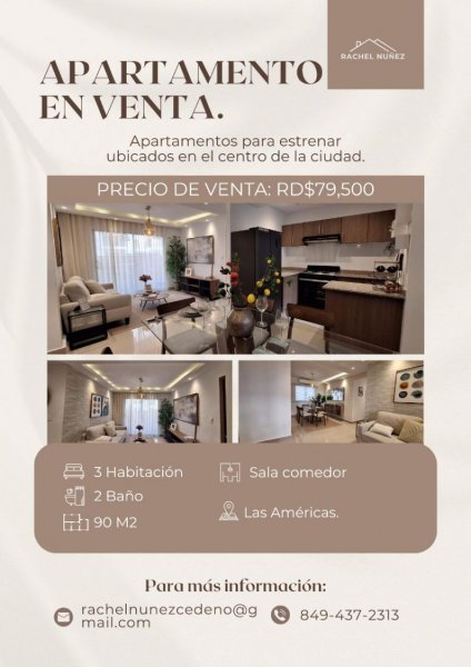 Apartamento en Venta en  Santo Domingo Este, Santo Domingo