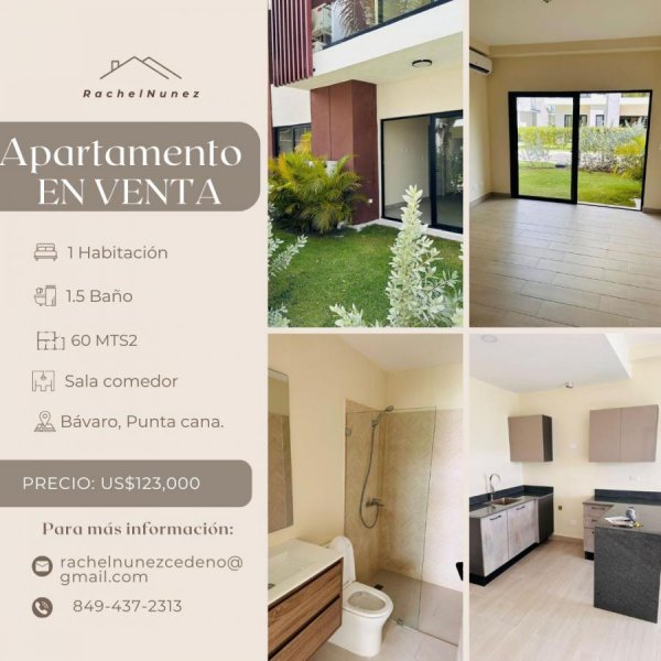 Apartamento en Venta en  Punta Cana, La Altagracia