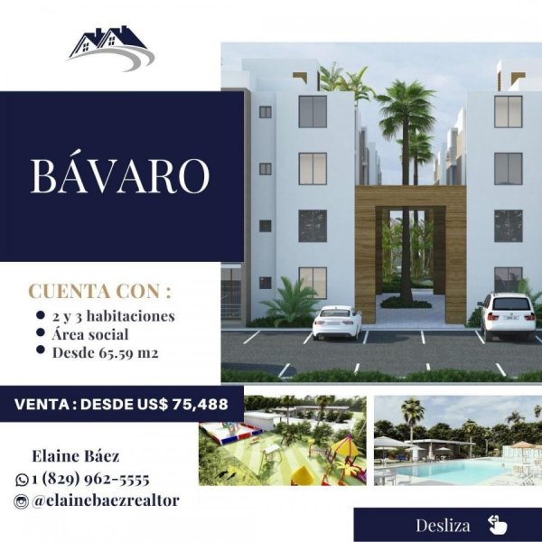 Foto Apartamento en Venta en Bávaro, La Altagracia - U$D 75.488 - APV19298 - BienesOnLine