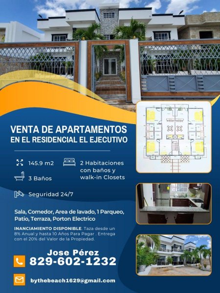 Apartamento en Venta en el ejecutivo dentro bavaro, La Altagracia
