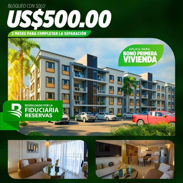 Foto Apartamento en Venta en av ecológica, Santo Domingo Este, Santo Domingo - U$D 68.500 - APV77395 - BienesOnLine
