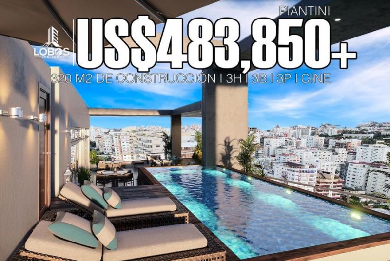 Foto Apartamento en Venta en Piantini, Distrito Nacional - U$D 483.850 - APV11702 - BienesOnLine