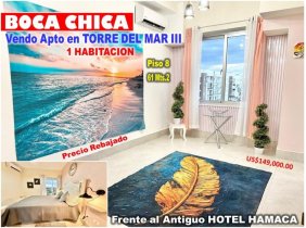 Apartamento en Venta en BOCA CHICA Boca Chica, Santo Domingo