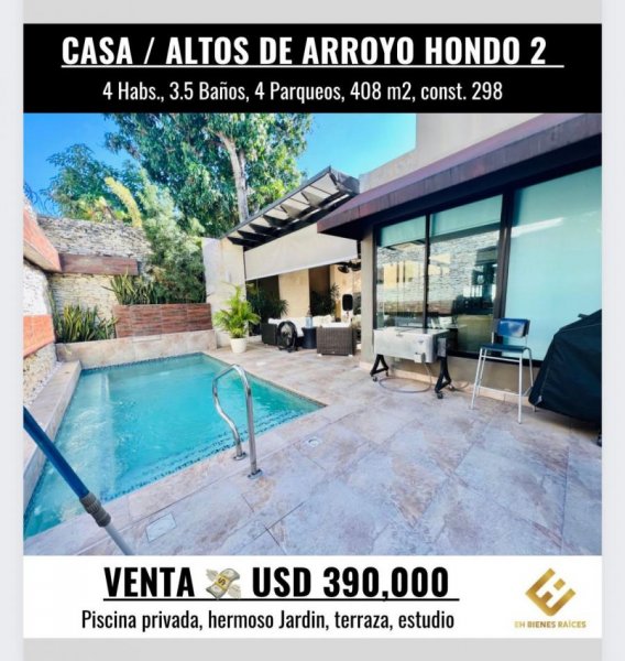 CASA EN VENTA EN ALTOS DE ARROYO HONDO II
