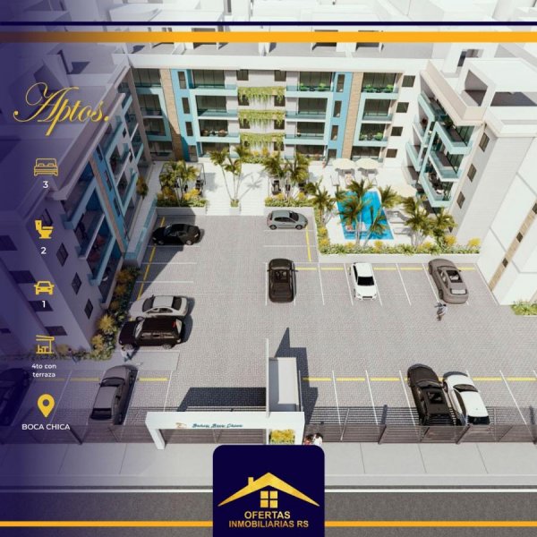 Apartamento en Venta en  boca chica, Santo Domingo