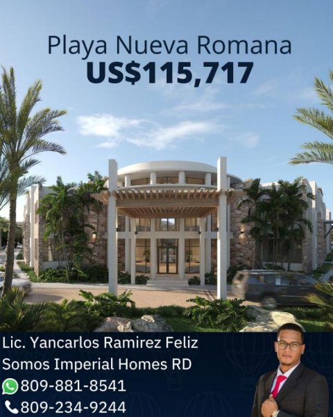 Foto Apartamento en Venta en Playa Nueva Romana, La Romana, La Romana - U$D 115.717 - APV22015 - BienesOnLine