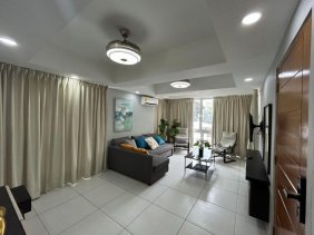 FoxPiantini.com – BA451 .- Apartamento en alquiler en Ensanche Naco amueblado, 2 habitaciones