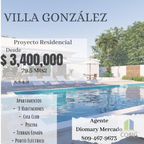 Foto Apartamento en Venta en Villa González, Santiago - $ 3.400.000 - APV19826 - BienesOnLine