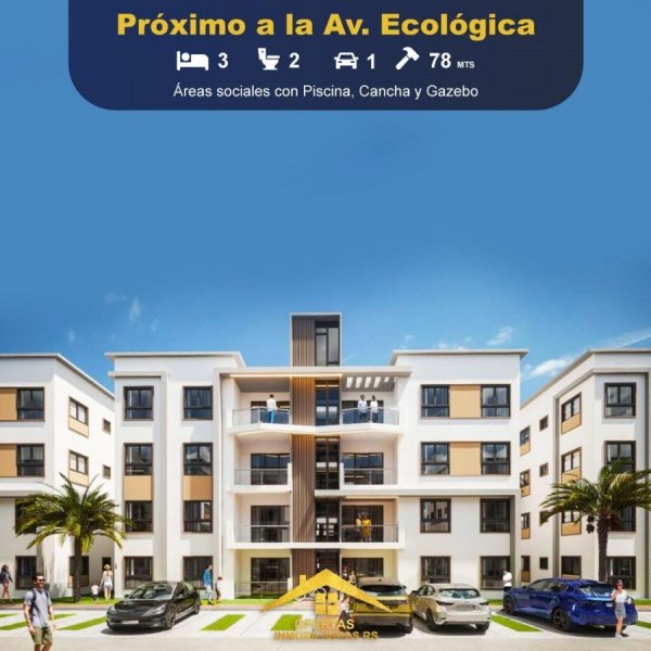 Foto Apartamento en Venta en Próximo Avenida Ecológica, Santo Domingo Este, Santo Domingo - U$D 68.500 - APV54383 - BienesOnLine