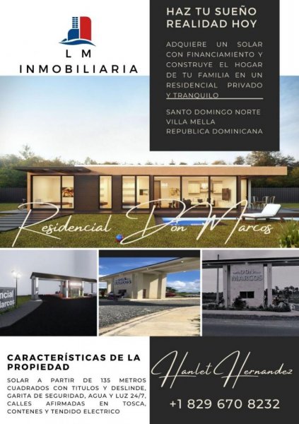 Solar en Venta en Villa Mella Santo Domingo Norte, Santo Domingo