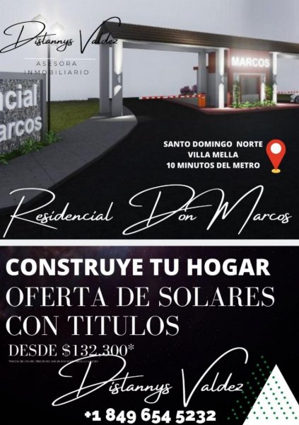 Solar en Venta en Villa Mella Santo Domingo Norte, Santo Domingo