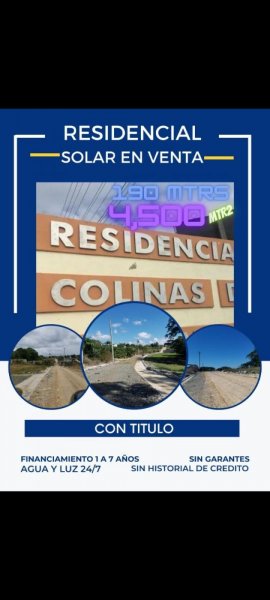 Foto Solar en Venta en VILLA MELLA, VILLA MELLA, Santo Domingo - $ 855.000 - SOV22792 - BienesOnLine