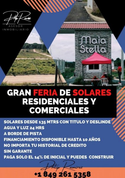 Solar en Venta en villa mella Santo Domingo Norte, Santo Domingo