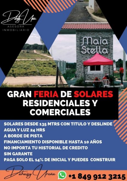 Solar en Venta en Villa mella Santo Domingo Norte, Santo Domingo