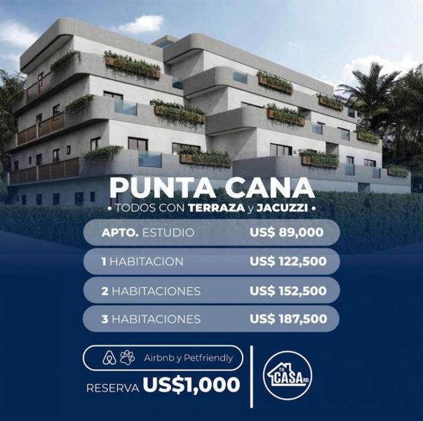 Apartamento en Venta en Punta  Cana Punta Cana, La Altagracia