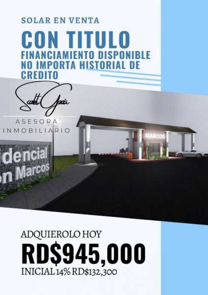Solar en Venta en VILLA MELLA Santo Domingo Norte, Santo Domingo