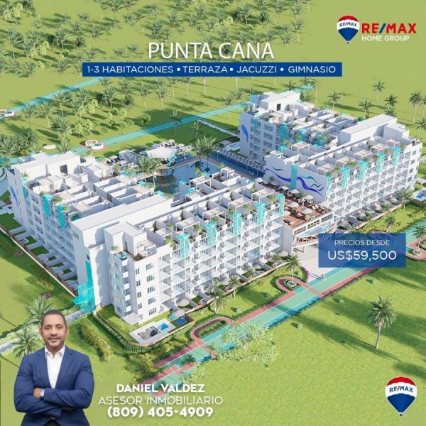 Foto Apartamento en Venta en puntacana, Turístico Verón-Punta Cana, La Altagracia - U$D 59.000 - APV26600 - BienesOnLine