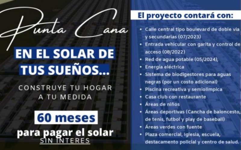 Foto Solar en Venta en Salvaleón de Higüey, La Altagracia - U$D 966.017 - SOV51951 - BienesOnLine
