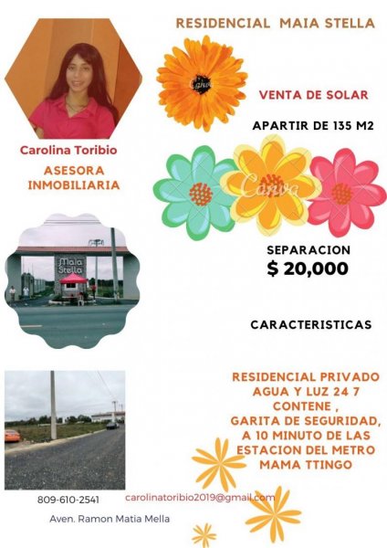 Solar en Venta en VILLA MELLA Santo Domingo Norte, Santo Domingo