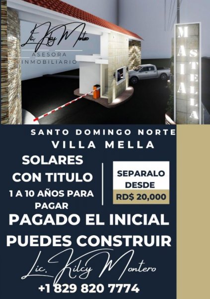 Solar en Venta en Villa mella Santo Domingo Norte, Santo Domingo