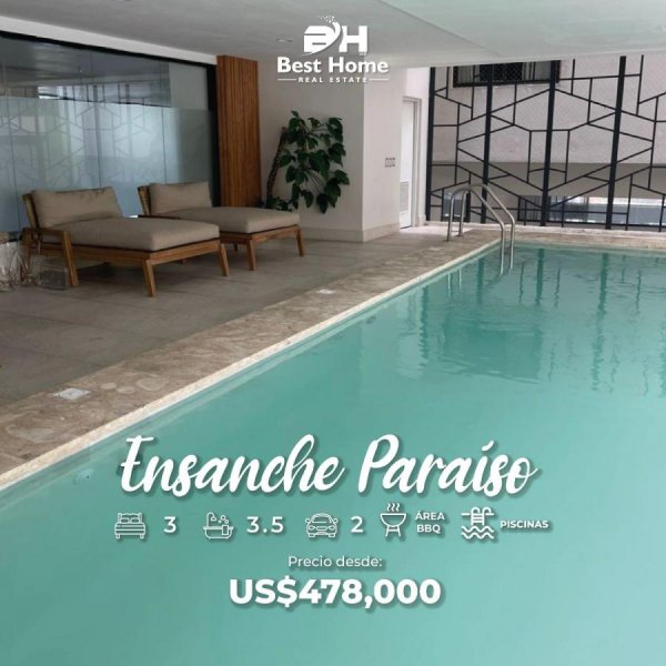 Apartamento en Venta en  Paraíso, Distrito Nacional