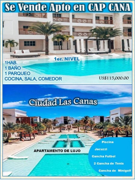 Apartamento en Venta en LAS CANAS Cap Cana, La Altagracia
