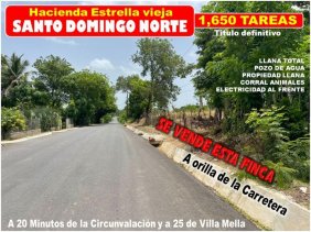 Finca en Venta en HACIENDA ESTRELLA Santo Domingo Norte, Santo Domingo