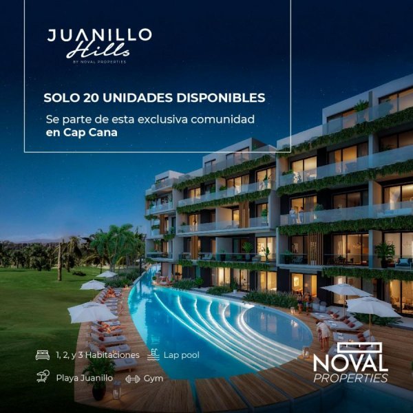 Apartamento en Venta en  Cap Cana, La Altagracia