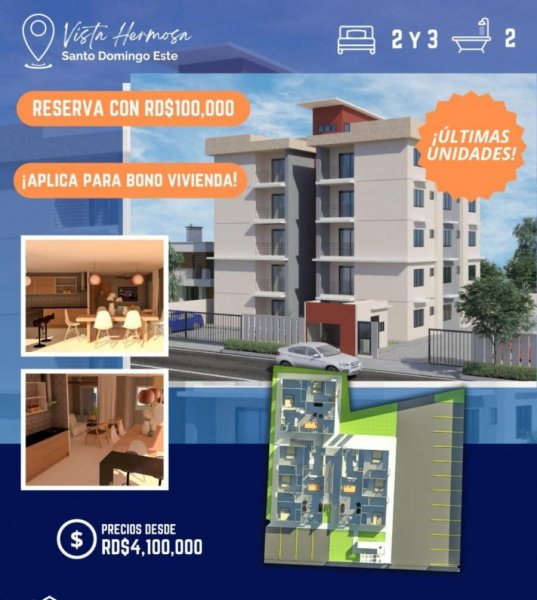 Apartamento en Venta en Vista hermosa. Santo Domingo Este, Santo Domingo