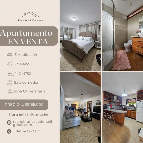 Apartamento en Venta en Zona universitaria Santo Domingo Norte, Santo Domingo