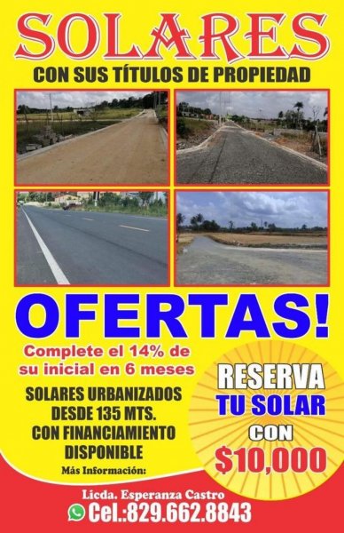 Solar en Venta en SANTO DOMINGO NORTE Santo Domingo Norte, Santo Domingo