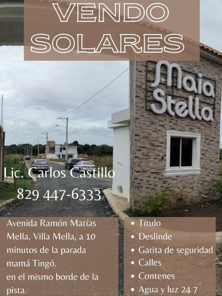 Solar en Venta en Villa Mella Santo Domingo Norte, Santo Domingo