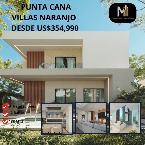Vendo Villas NARANJO/ PUNTA CANA
