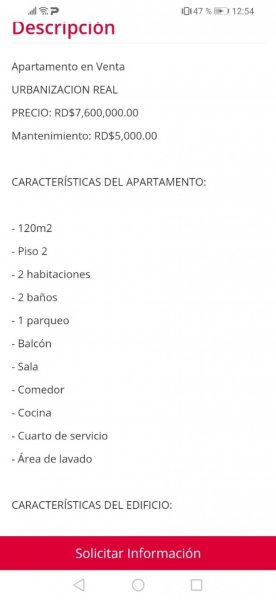 Apartamento en Venta en Urb Real Santo Domingo Oeste, Santo Domingo