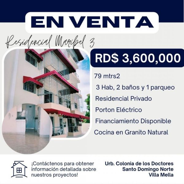 Foto Apartamento en Venta en Villa Mella, La capital, Santo Domingo - $ 3.600.000 - APV26520 - BienesOnLine